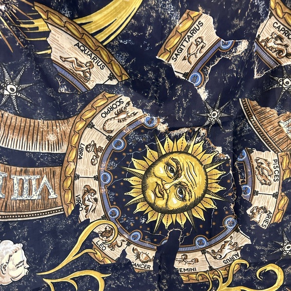 VTG ZODIAC ASTROLOGY BODY PILLOW CASE - Picture 2 of 3